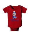 Patriotic Cat I Want You Baby Bodysuit Dark by TooLoud-Baby Romper-TooLoud-Red-06-Months-Davson Sales