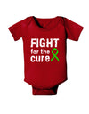 Fight for the Cure - Lime Green Ribbon Lyme Disease Baby Bodysuit Dark-Baby Romper-TooLoud-Red-06-Months-Davson Sales