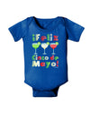 Margaritas - Mexican Flag Colors - Feliz Cinco de Mayo Baby Bodysuit Dark by TooLoud-Baby Romper-TooLoud-Royal-Blue-06-Months-Davson Sales