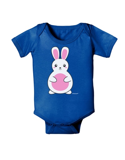 Cute Easter Bunny - Pink Baby Bodysuit Dark by TooLoud-Baby Romper-TooLoud-Royal-Blue-06-Months-Davson Sales