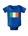 Irish Flag - Flag of Ireland Baby Bodysuit Dark-Baby Romper-TooLoud-Royal-Blue-06-Months-Davson Sales