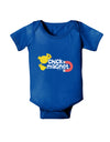 Cute Chick Magnet Design Baby Bodysuit Dark-Baby Romper-TooLoud-Royal-Blue-06-Months-Davson Sales