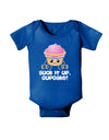 Suck It Up Cupcake Design Baby Bodysuit Dark by TooLoud-Baby Romper-TooLoud-Royal-Blue-06-Months-Davson Sales