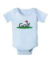 Golf Baby Bodysuit One Piece-Baby Romper-TooLoud-Light-Blue-06-Months-Davson Sales
