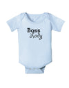 Boss Lady - Boss Day Baby Bodysuit One Piece-Baby Romper-TooLoud-Light-Blue-24-Months-Davson Sales