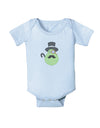 Sir Pearrington Baby Bodysuit One Piece-Baby Romper-TooLoud-Light-Blue-06-Months-Davson Sales