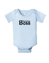 World's Best Boss - Boss Day Baby Bodysuit One Piece-Baby Romper-TooLoud-Light-Blue-06-Months-Davson Sales