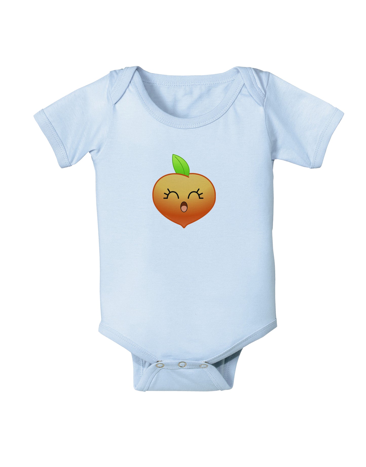 Penelope Peach Baby Bodysuit One Piece-Baby Romper-TooLoud-Light-Blue-06-Months-Davson Sales
