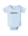 Best Boss Ever Text - Boss Day Baby Bodysuit One Piece-Baby Romper-TooLoud-Light-Blue-06-Months-Davson Sales