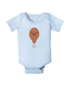 Chicken Leg Baby Bodysuit One Piece-Baby Romper-TooLoud-Light-Blue-06-Months-Davson Sales