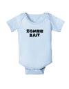 Zombie Bait - Funny - Halloween Baby Bodysuit One Piece-Baby Romper-TooLoud-Light-Blue-06-Months-Davson Sales