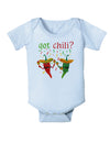 Got Chili Infant Onesie-TooLoud-Light-Blue-06-Months-Davson Sales