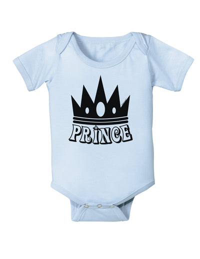 Prince Baby Bodysuit One Piece-Baby Romper-TooLoud-Light-Blue-06-Months-Davson Sales