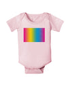 CMY Graphic Rainbow Baby Bodysuit One Piece-Baby Romper-TooLoud-Light-Pink-06-Months-Davson Sales