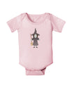 Wizra the Witch Baby Bodysuit One Piece-Baby Romper-TooLoud-Light-Pink-06-Months-Davson Sales