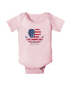 American Flag Decorative Floral Heart Vintage Baby Bodysuit One Piece-Baby Romper-TooLoud-Light-Pink-06-Months-Davson Sales