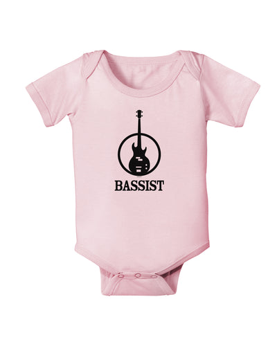 Bassist Baby Bodysuit One Piece-Baby Romper-TooLoud-Light-Pink-06-Months-Davson Sales