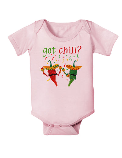 Got Chili Infant Onesie-TooLoud-Light-Pink-06-Months-Davson Sales