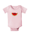 Unimpressed Watermelon Baby Bodysuit One Piece-Baby Romper-TooLoud-Light-Pink-06-Months-Davson Sales