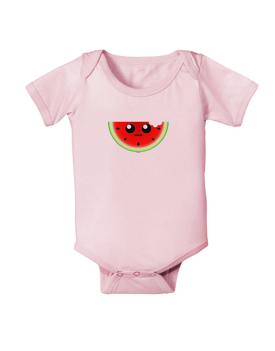 Unimpressed Watermelon Baby Bodysuit One Piece-Baby Romper-TooLoud-White-06-Months-Davson Sales