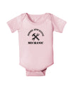 Zombie Apocalypse Group Role Mechanic Baby Bodysuit One Piece-Baby Romper-TooLoud-Light-Pink-06-Months-Davson Sales