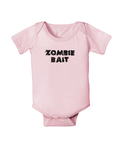 Zombie Bait - Funny - Halloween Baby Bodysuit One Piece-Baby Romper-TooLoud-Light-Pink-06-Months-Davson Sales