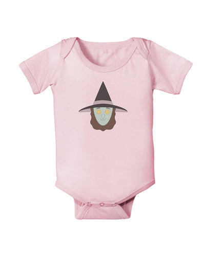 Happy Witch Baby Bodysuit One Piece-Baby Romper-TooLoud-Light-Pink-06-Months-Davson Sales