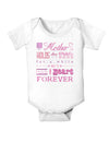 A Mother Holds Mother's Day Infant Onesie-TooLoud-White-06-Months-Davson Sales