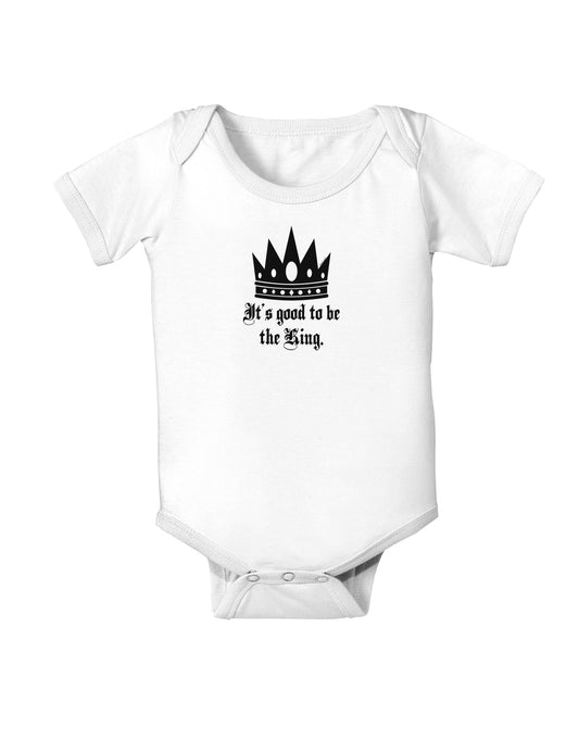 It's Good to be the King - Boss Day Baby Bodysuit One Piece-Baby Romper-TooLoud-White-06-Months-Davson Sales