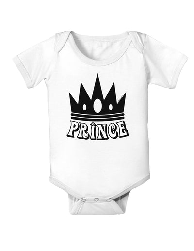 Prince Baby Bodysuit One Piece-Baby Romper-TooLoud-White-06-Months-Davson Sales