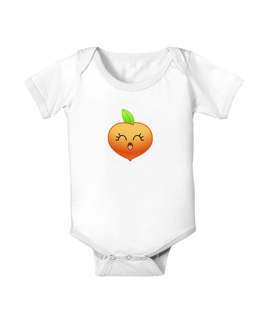 Penelope Peach Baby Bodysuit One Piece-Baby Romper-TooLoud-White-06-Months-Davson Sales