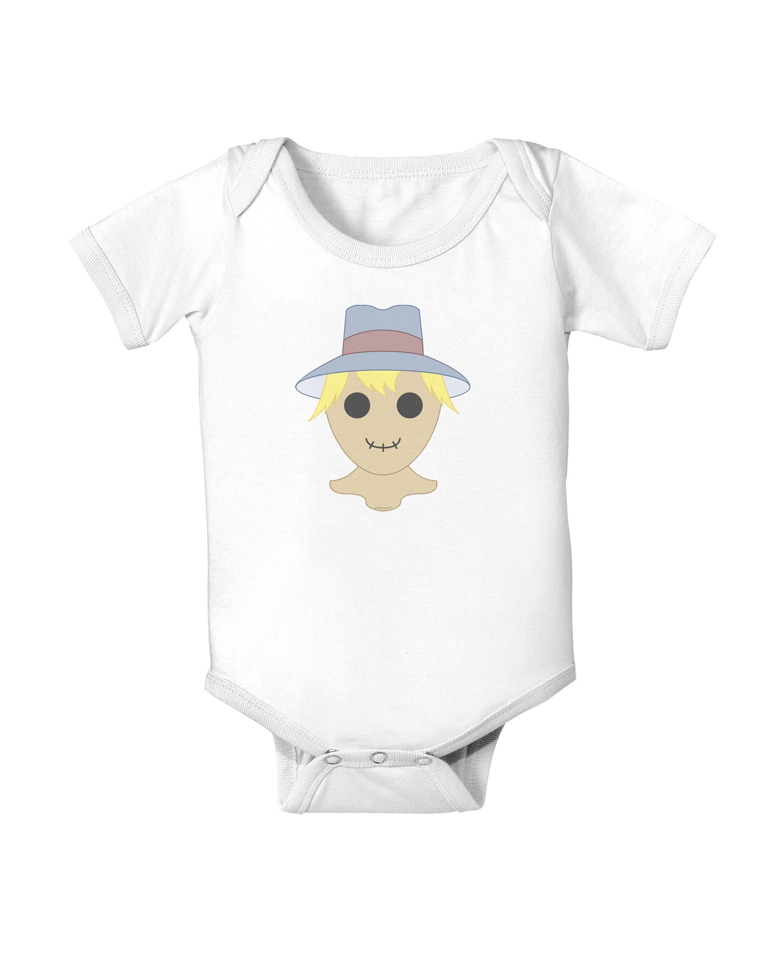 Lil Scarecrow Baby Bodysuit One Piece-Baby Romper-TooLoud-White-06-Months-Davson Sales