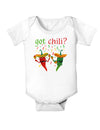 Got Chili Infant Onesie-TooLoud-White-06-Months-Davson Sales