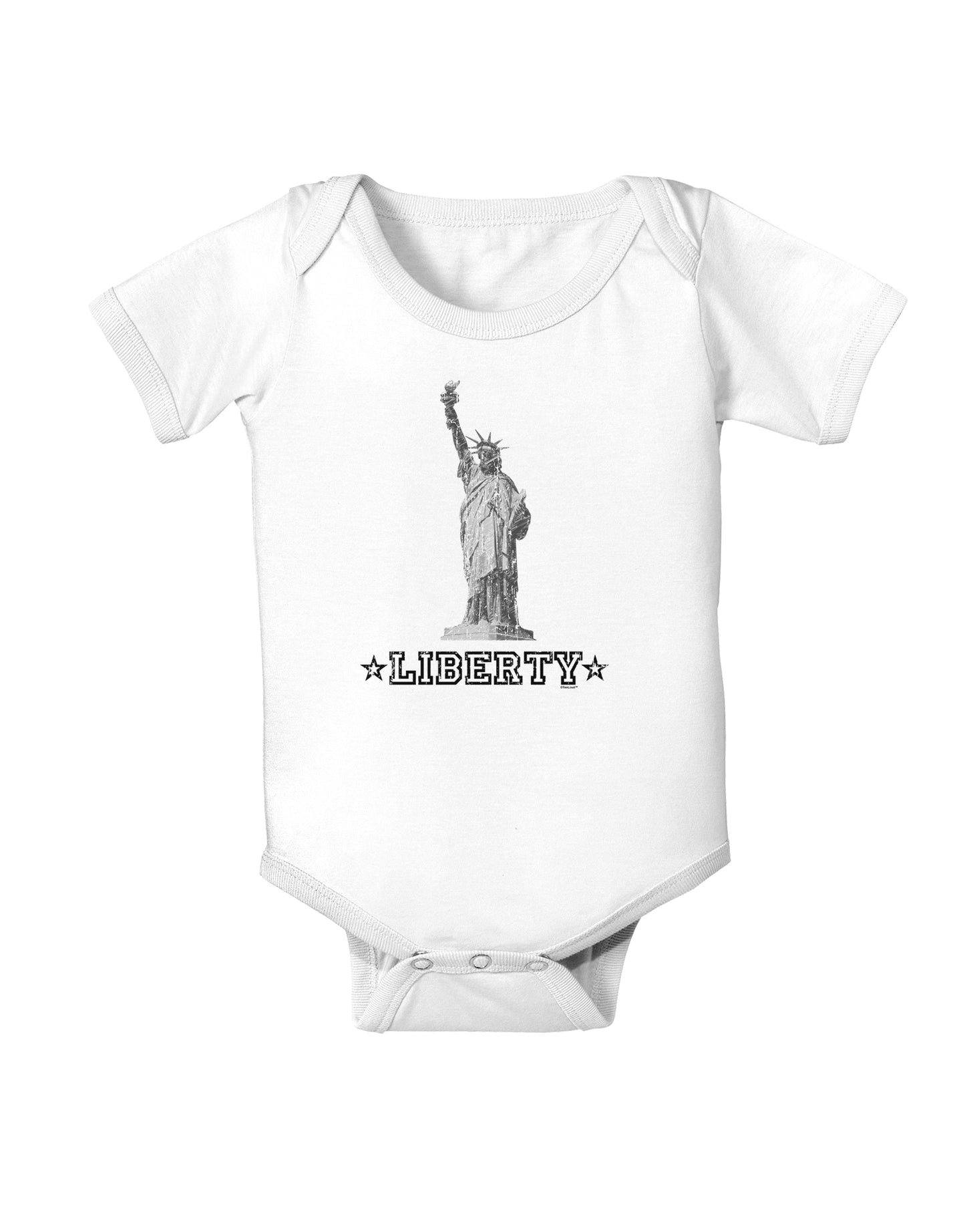 Liberty Vintage Baby Bodysuit One Piece-Baby Romper-TooLoud-White-06-Months-Davson Sales