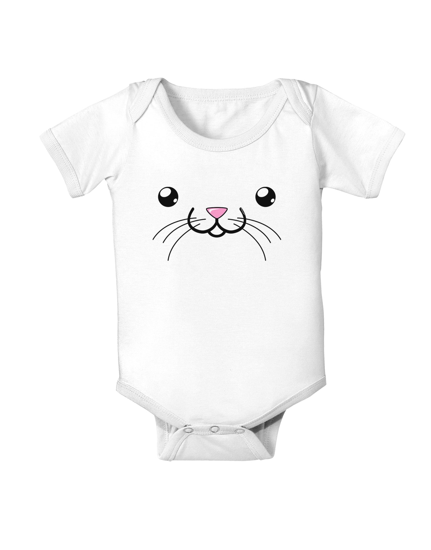 Kyu-T Face - Tiny the Mouse Infant Onesie-TooLoud-White-06-Months-Davson Sales