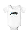 Sarcasm It's What's For Breakfast Infant Onesie-Hats-TooLoud-White-06-Months-Davson Sales