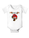 Tattoo Heart I Love My Grandpa Baby Bodysuit One Piece-Baby Romper-TooLoud-White-06-Months-Davson Sales