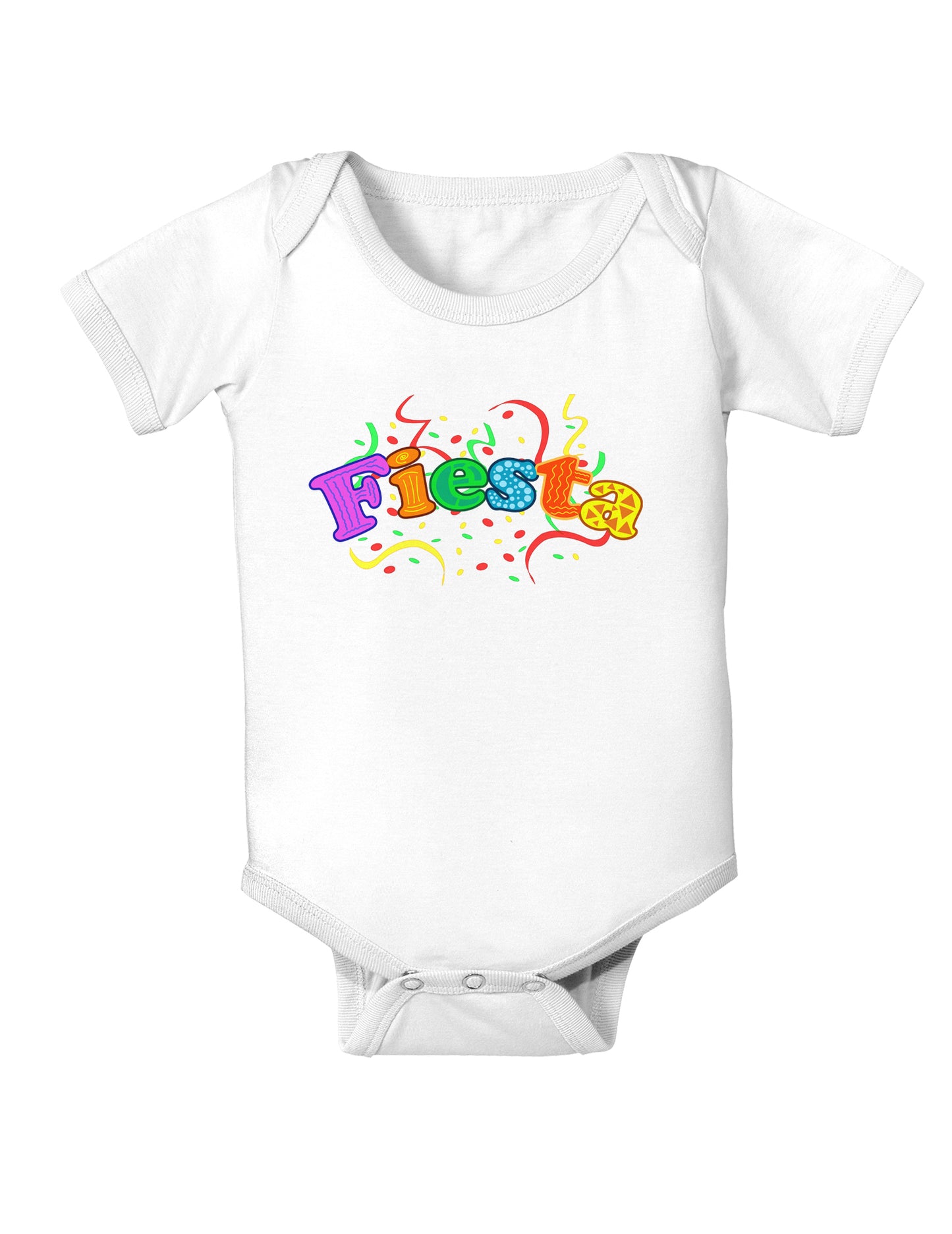 Fiesta! Infant Onesie-TooLoud-White-06-Months-Davson Sales