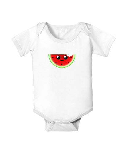 Unimpressed Watermelon Baby Bodysuit One Piece-Baby Romper-TooLoud-White-06-Months-Davson Sales
