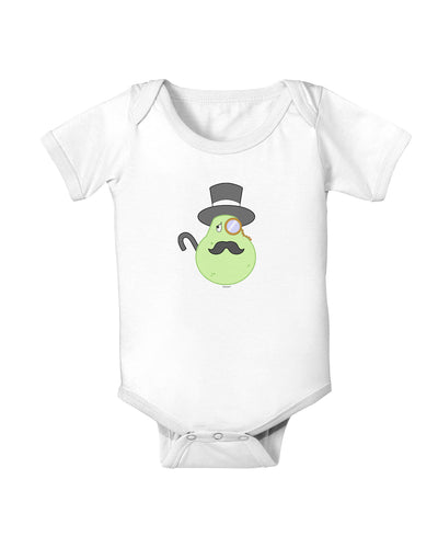 Sir Pearrington Baby Bodysuit One Piece-Baby Romper-TooLoud-White-06-Months-Davson Sales