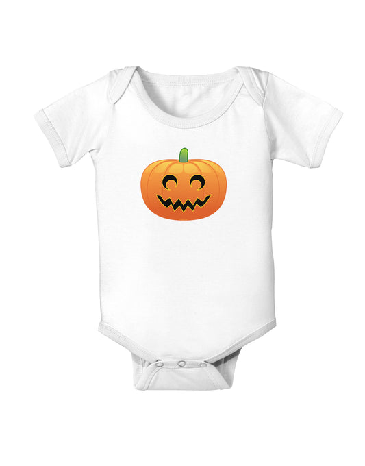 Jack-o-lantern Baby Bodysuit One Piece-Baby Romper-TooLoud-White-06-Months-Davson Sales