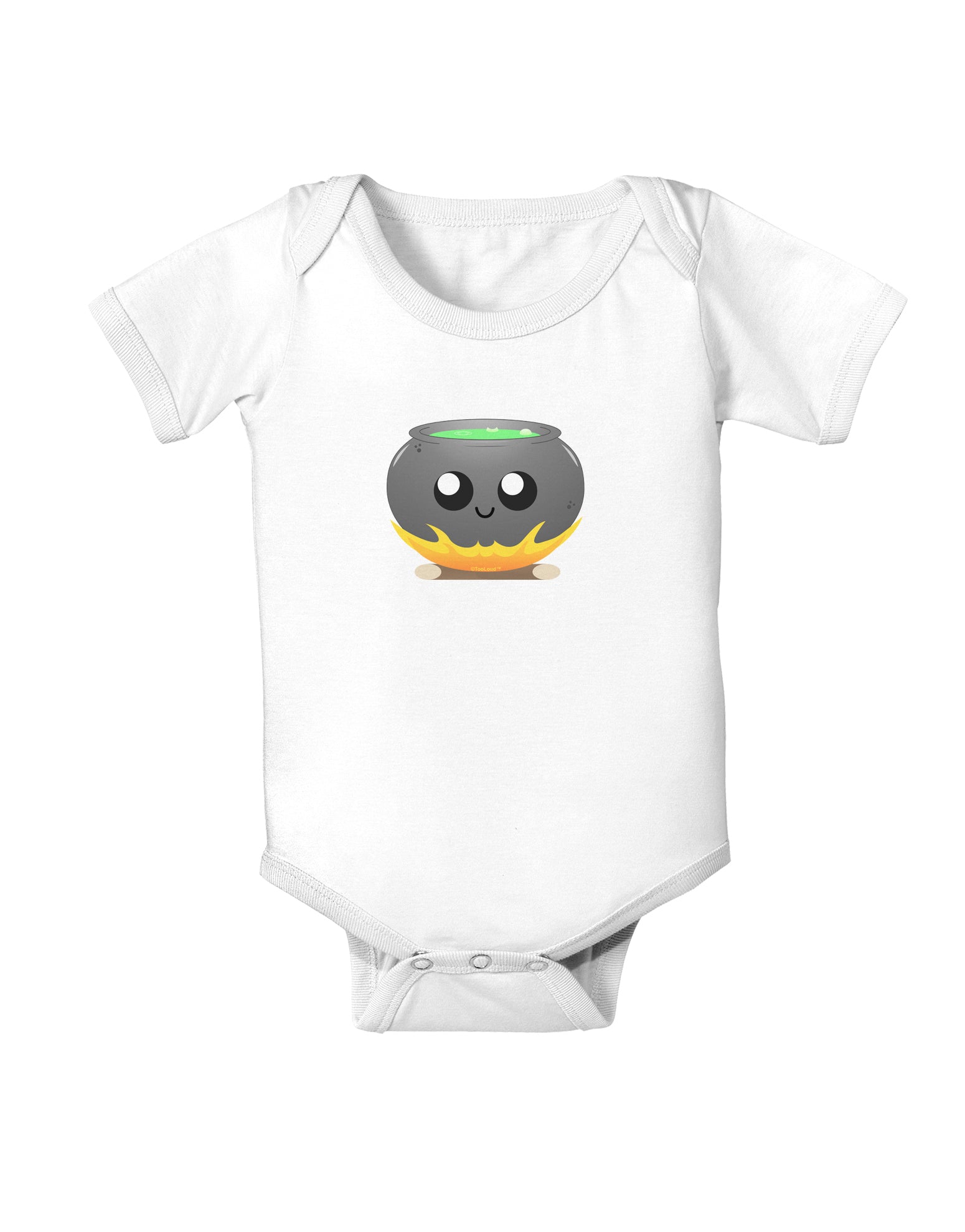 Kally Cauldron Baby Bodysuit One Piece-Baby Romper-TooLoud-White-06-Months-Davson Sales