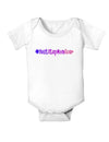 #BestStepMomEver Infant Onesie-TooLoud-White-06-Months-Davson Sales