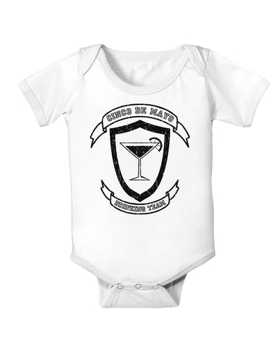 Cinco de Mayo Drinking Team Infant Onesie-TooLoud-White-06-Months-Davson Sales