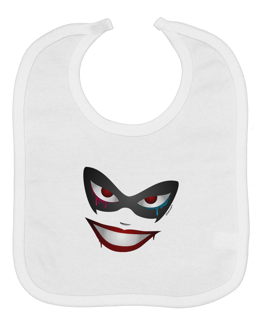 Lil Monster Mask Baby Bib-Baby Bib-TooLoud-White-One-Size-Baby-Davson Sales