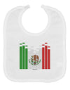 Mexican Flag Levels - Cinco De Mayo Baby Bib