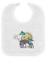 TooLoud Pugs and Kisses Baby Bib-Baby Bib-TooLoud-White-One-Size-Baby-Davson Sales