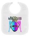 Bernie - A SANDstorm is Coming Baby Bib-Baby Bib-TooLoud-White-One-Size-Baby-Davson Sales