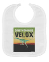 Ornithomimus Velox - With Name Baby Bib by TooLoud