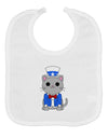 Patriotic Cat Baby Bib by TooLoud-Baby Bib-TooLoud-White-One-Size-Baby-Davson Sales